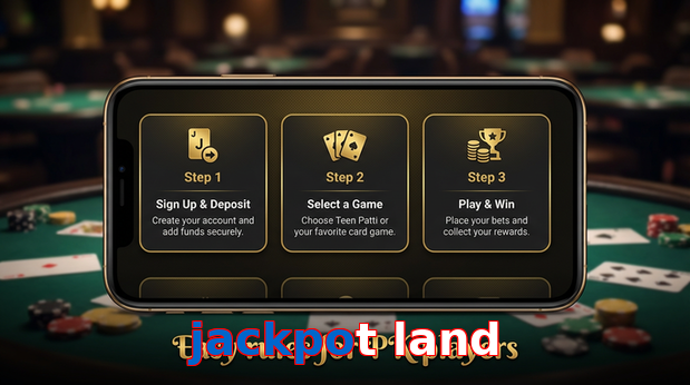 Game list for Jackpot Land game section