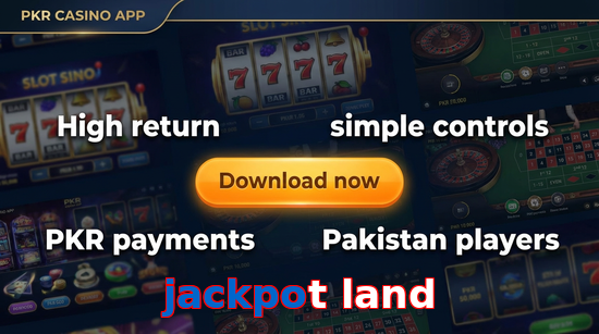 Main screen of Jackpot Land gamedownload page for PK players